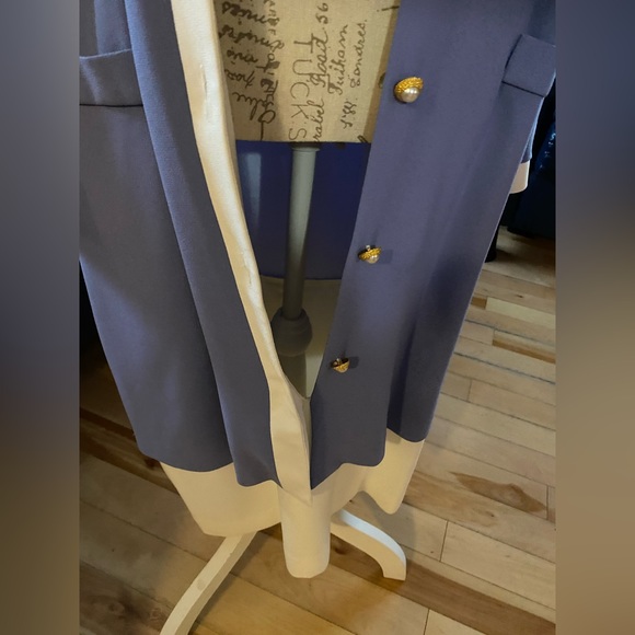 Purple dress with Pearl buttons - two tone - size 18 - Picture 5 of 5